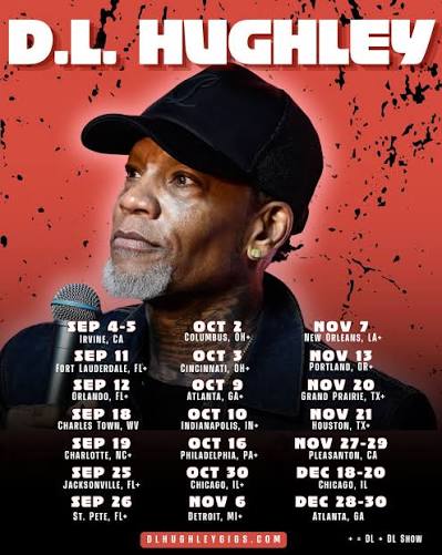 D.L. Hughley 2026 & 2027 concert poster